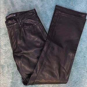 Leather pants